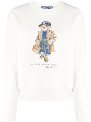 

Polo Bear crew-neck sweatshirt, Polo Ralph Lauren Polo Bear crew-neck sweatshirt