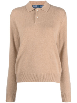 

Long-sleeve cashmere top, Polo Ralph Lauren Long-sleeve cashmere top