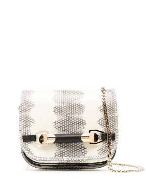 

Snakeskin-print shoulder bag, Jimmy Choo Snakeskin-print shoulder bag