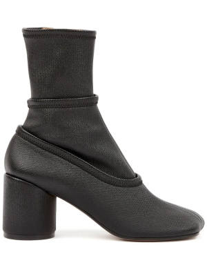 

Tabi 70mm leather ankle boots, MM6 Maison Margiela Tabi 70mm leather ankle boots