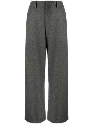 

Flared-design tailored-cut trousers, MM6 Maison Margiela Flared-design tailored-cut trousers