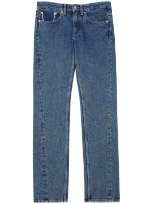 

Mid-rise straight-leg jeans, MM6 Maison Margiela Mid-rise straight-leg jeans