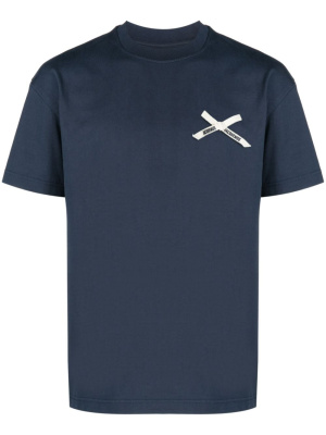 

Logo-patch short-sleeve T-shirt, Jacquemus Logo-patch short-sleeve T-shirt