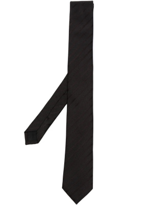 

Jacquard pointed tie, Saint Laurent Jacquard pointed tie