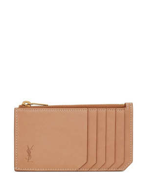 

Logo cardholder wallet, Saint Laurent Logo cardholder wallet