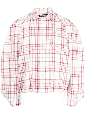 

Checked cotton jacket, Jacquemus Checked cotton jacket
