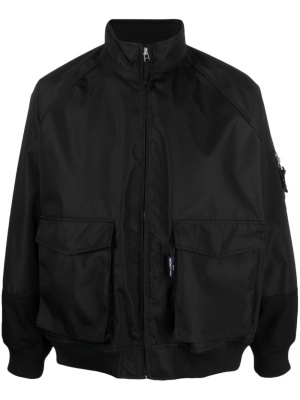 

High-neck zipped lightweight jacket, Comme Des Garçons Homme High-neck zipped lightweight jacket