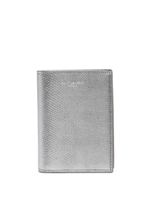 

Bi-fold metallic leather wallet, Saint Laurent Bi-fold metallic leather wallet