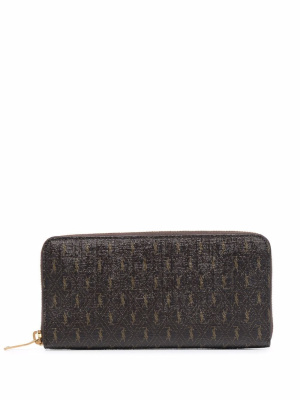 

Monogram zip wallet, Saint Laurent Monogram zip wallet