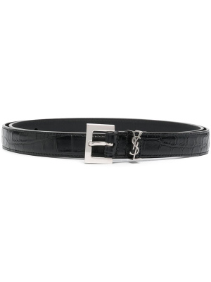 

Monogram buckle belt, Saint Laurent Monogram buckle belt