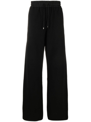 

Wide-leg cotton track pants, Saint Laurent Wide-leg cotton track pants