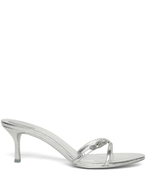 

Lucienne 65mm metallic sandals, Alexander Wang Lucienne 65mm metallic sandals