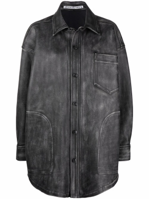 

Oversized shirt jacket, Alexander Wang Oversized shirt jacket