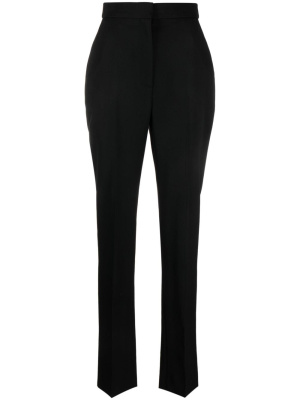 

High-waisted tailored wool trousers, Alexander McQueen High-waisted tailored wool trousers