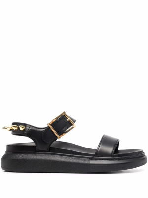 

Stud-embellished open-toe sandals, Alexander McQueen Stud-embellished open-toe sandals