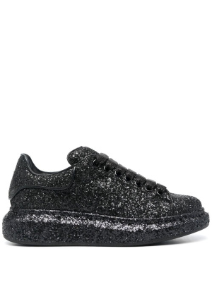 

Glittered low-top sneakers, Alexander McQueen Glittered low-top sneakers