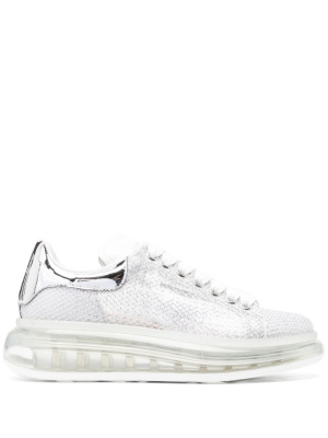 

Oversized mesh panelled sneakers, Alexander McQueen Oversized mesh panelled sneakers