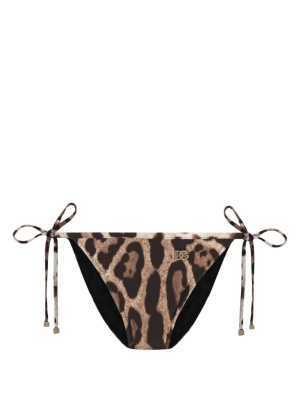 

Leopard-print bikini bottom, Dolce & Gabbana Leopard-print bikini bottom