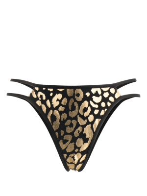 

Leopard-print bikini brief, Moschino Leopard-print bikini brief
