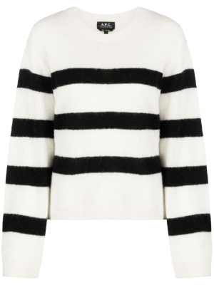

Striped crew-neck jumper, A.P.C. Striped crew-neck jumper
