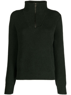 

Azelane half-zip cotton jumper, A.P.C. Azelane half-zip cotton jumper