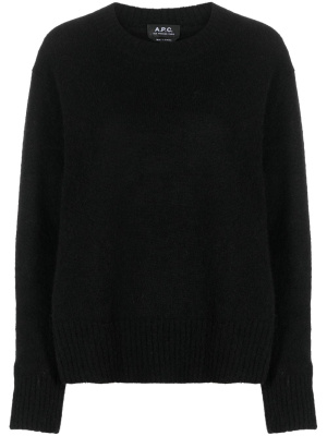 

Alpaca wool-blend brushed jumper, A.P.C. Alpaca wool-blend brushed jumper