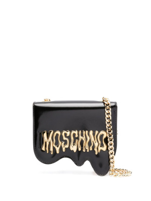 

Morphed leather crossbody bag, Moschino Morphed leather crossbody bag