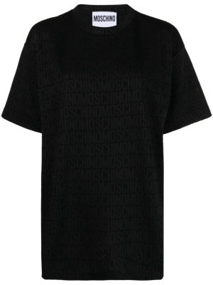 

Monogram-jacquard T-shirt, Moschino Monogram-jacquard T-shirt