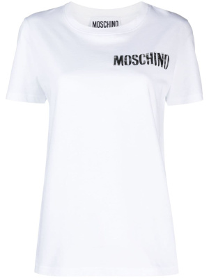 

Logo-print cotton T-Shirt, Moschino Logo-print cotton T-Shirt