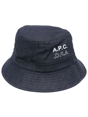 

Logo bucket hat, A.P.C. Logo bucket hat