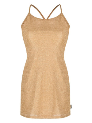 

Sleeveless lurex beach dress, Moschino Sleeveless lurex beach dress