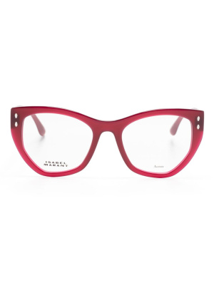 

Cat-eye frame glasses, Isabel Marant Eyewear Cat-eye frame glasses
