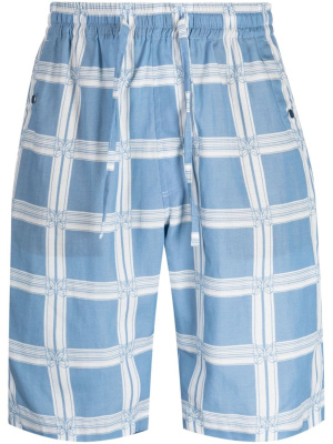 

Grid-print Bermuda shorts, Needles Grid-print Bermuda shorts