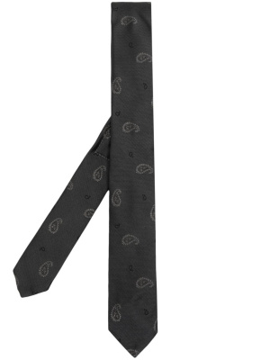 

Paisley-jacquard silk tie, Thom Browne Paisley-jacquard silk tie