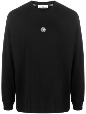

Logo-print cotton T-shirt, Stone Island Logo-print cotton T-shirt