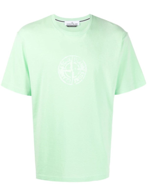 

Logo-print cotton T-shirt, Stone Island Logo-print cotton T-shirt