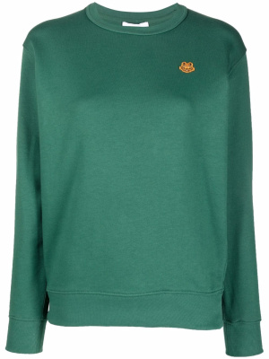 

Tiger-patch crew-neck sweatshirt, Kenzo Tiger-patch crew-neck sweatshirt