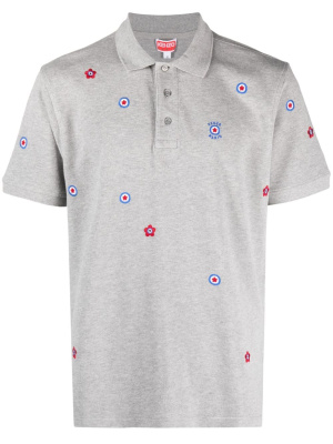 

Target embroidered cotton shirt, Kenzo Target embroidered cotton shirt