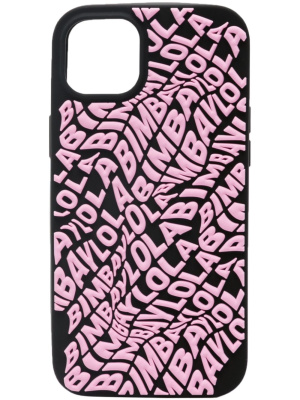 

Logo-embossed iPhone 14 Plus case, Bimba y Lola Logo-embossed iPhone 14 Plus case