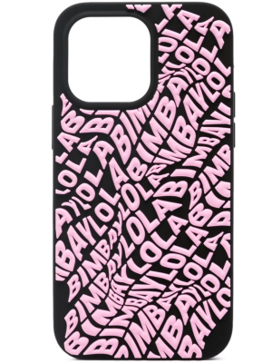 

Logo-embossed iPhone 14 Pro Max case, Bimba y Lola Logo-embossed iPhone 14 Pro Max case