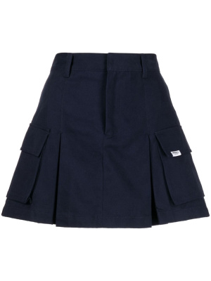 

Logo-patch cargo miniskirt, CHOCOOLATE Logo-patch cargo miniskirt