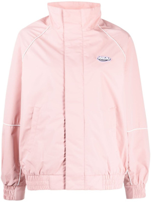 

Logo-patch zip-up jacket, CHOCOOLATE Logo-patch zip-up jacket