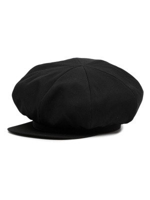 

Wool curved-peak beret, Yohji Yamamoto Wool curved-peak beret