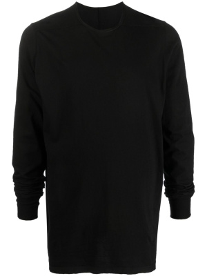 

Level long-sleeve cotton T-shirt, Rick Owens DRKSHDW Level long-sleeve cotton T-shirt