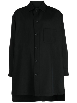 

Wool long-sleeve shirt, Yohji Yamamoto Wool long-sleeve shirt