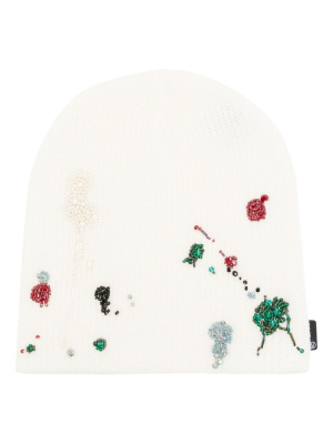 

Bead-detailing knitted beanie, Undercover Bead-detailing knitted beanie