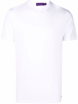 

Embroidered logo T-shirt, Ralph Lauren Purple Label Embroidered logo T-shirt