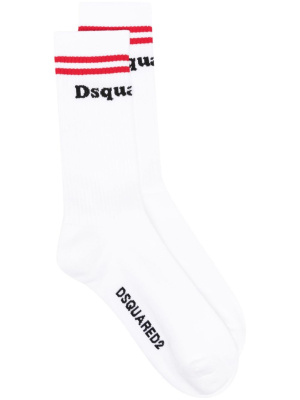 

Logo-knit ankle socks, Dsquared2 Logo-knit ankle socks