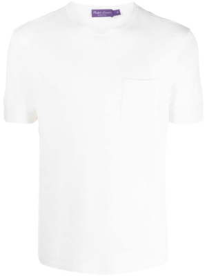 

Round-neck short-sleeve T-shirt, Ralph Lauren Purple Label Round-neck short-sleeve T-shirt