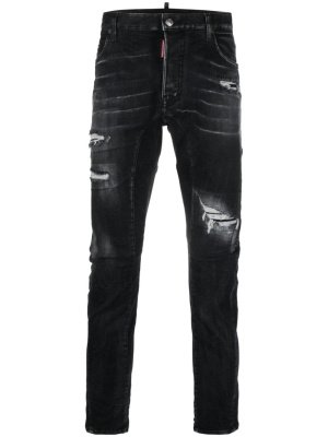 

Ripped-detailling slim-cut jeans, Dsquared2 Ripped-detailling slim-cut jeans